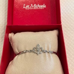 Lee Michaels Fleur De Lis Bracelet